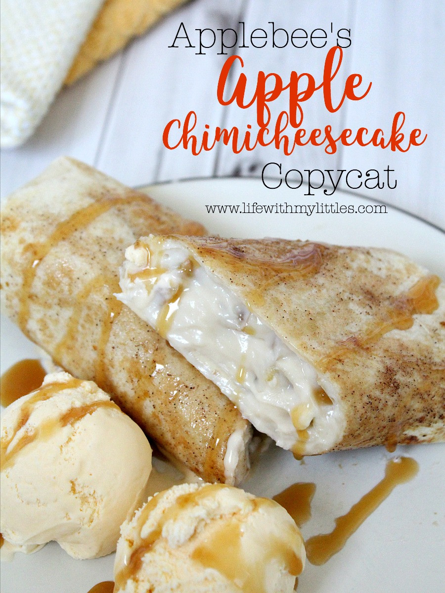 Chimi Cheese Cake
 Applebee s Apple Chimicheesecake Copycat Life With My