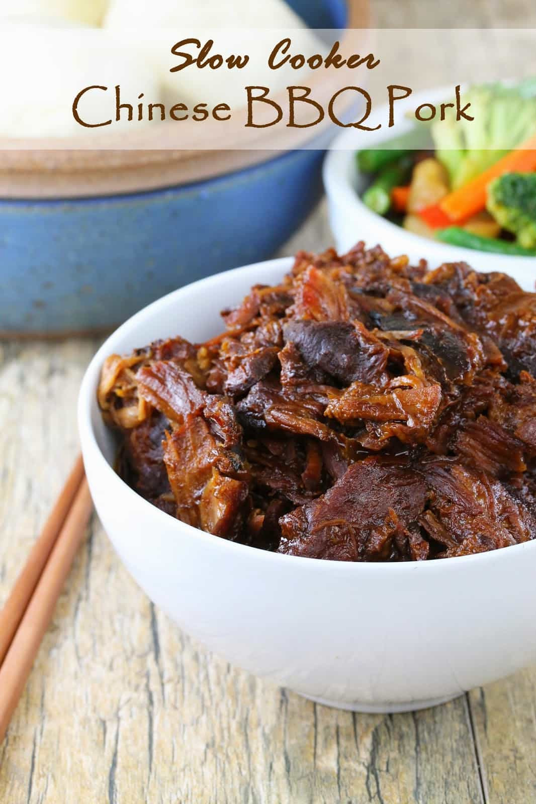 Chinese Bbq Pork Recipes
 Slow Cooker Chinese BBQ Pork thestayathomechef