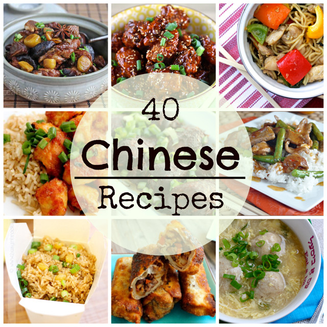 Chinese Cook Recipes
 40 Chinese Food Recipes What Jew Wanna Eat