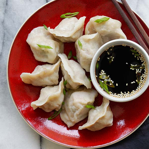 Chinese Dumplings Name
 Pork and Chive Dumplings