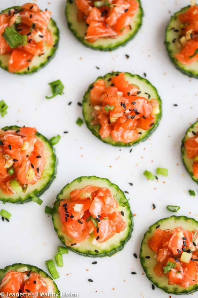 Chinese Food Appetizers
 Easy Asian Salmon Cucumber Appetizers Recipe Jeanette s