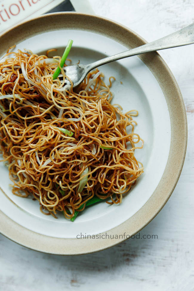 Chinese Thin Noodles
 Soy Sauce Pan Fried Noodles Cantonese Chow Mein