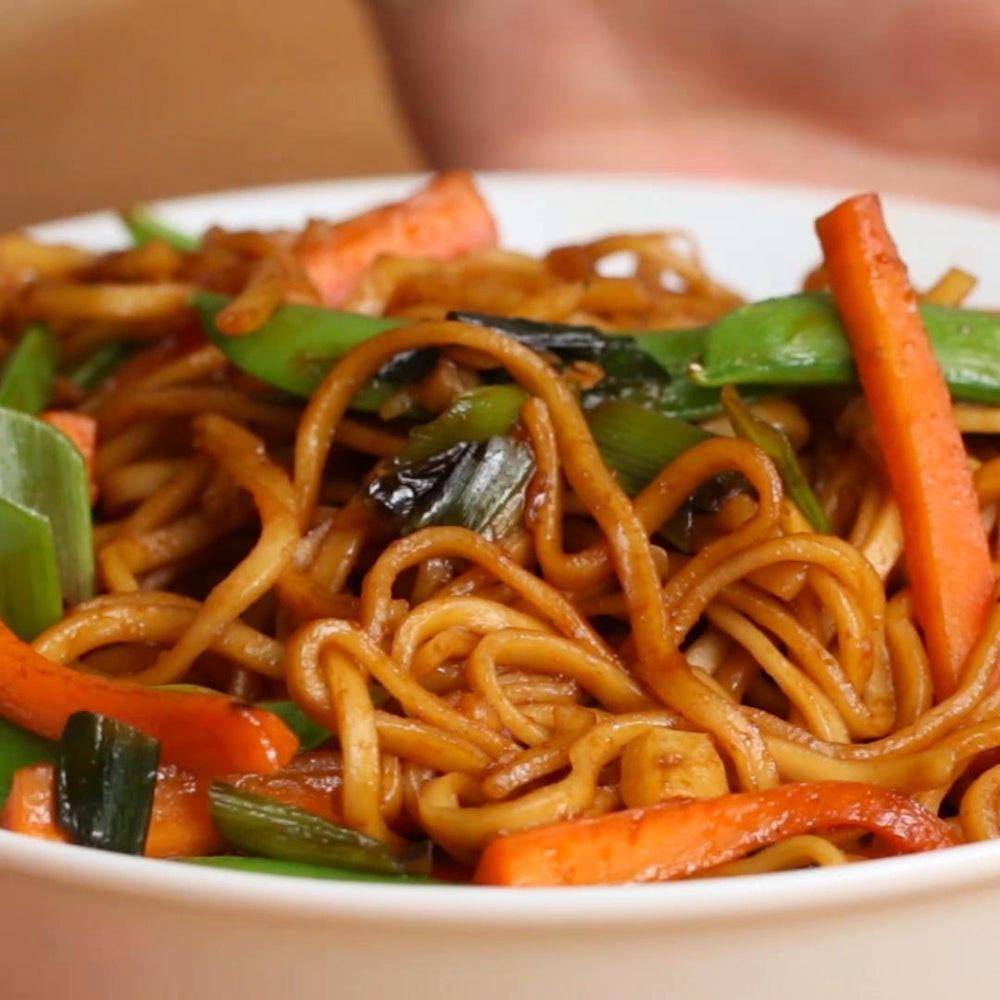 Chinese Vegetable Noodles Recipe
 Veggie Garlic Noodles Recipe by Tasty