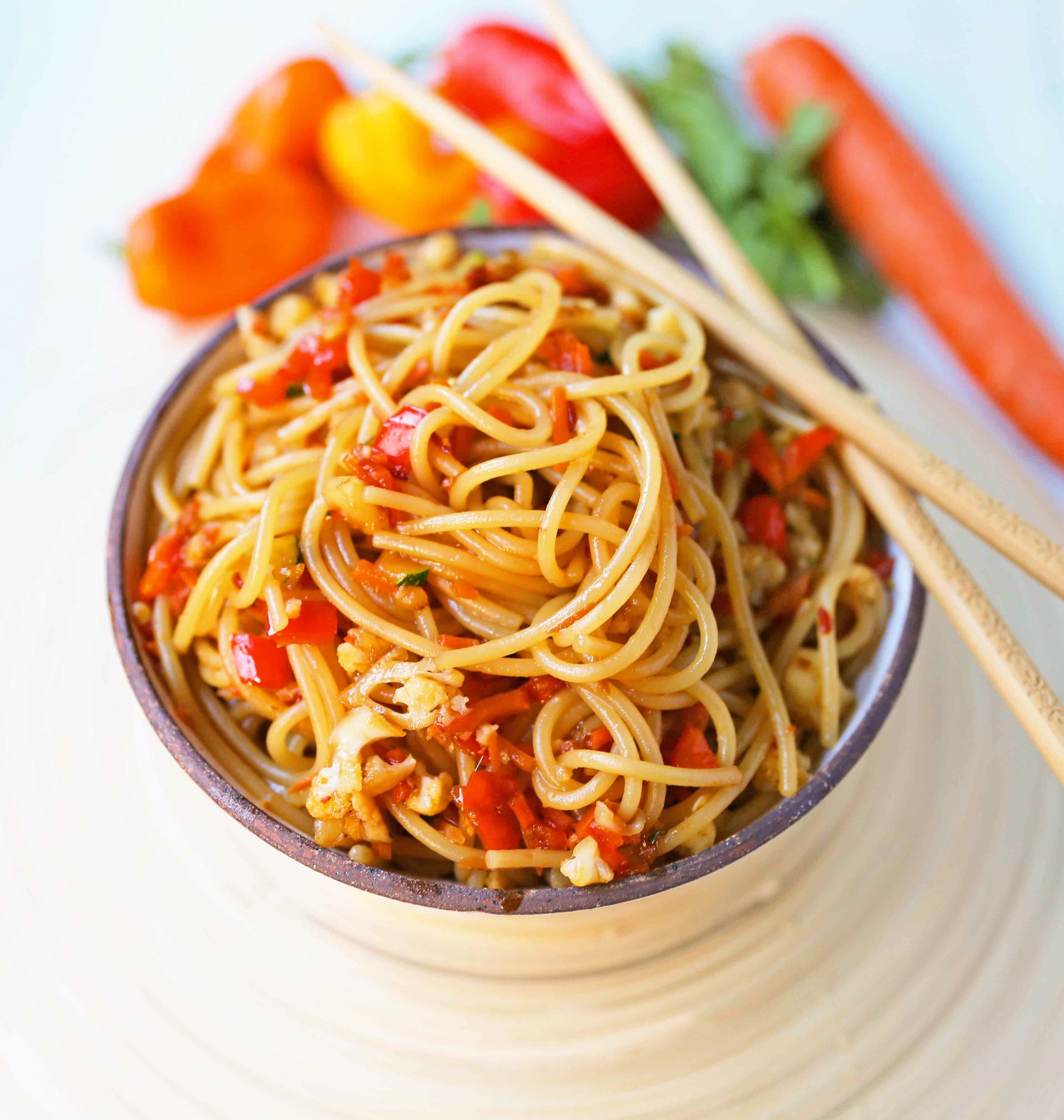 Chinese Vegetable Noodles Recipe
 Asian Ve able Stir Fry Noodles – Modern Honey