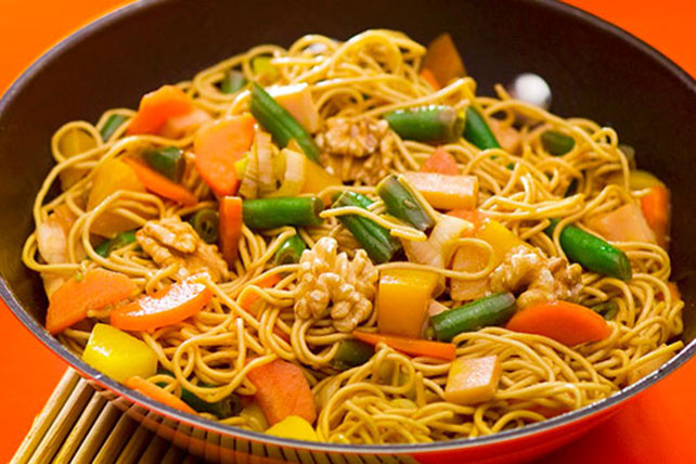 Chinese Vegetable Noodles Recipe
 Asian Ve able Noodles Kraft Recipes