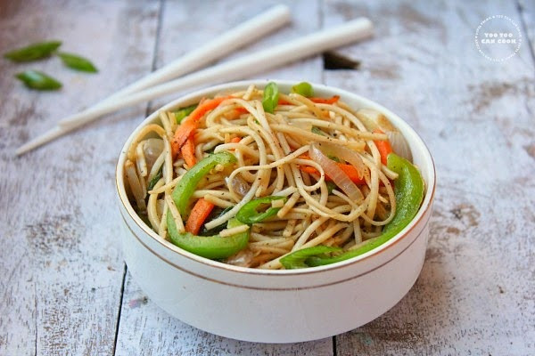 Chinese Vegetable Noodles Recipe
 Chinese Noodles Ve able Noodles