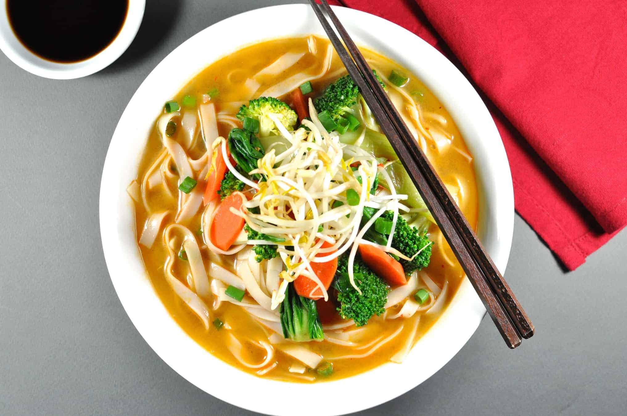 Chinese Vegetable Noodles Recipe
 Dan Dan Noodle Soup Ve arian