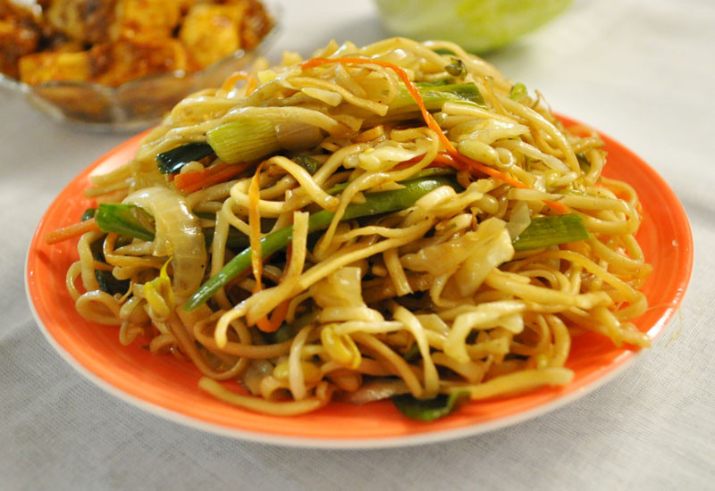 Chinese Vegetable Noodles Recipe
 chinese noodles ve ables