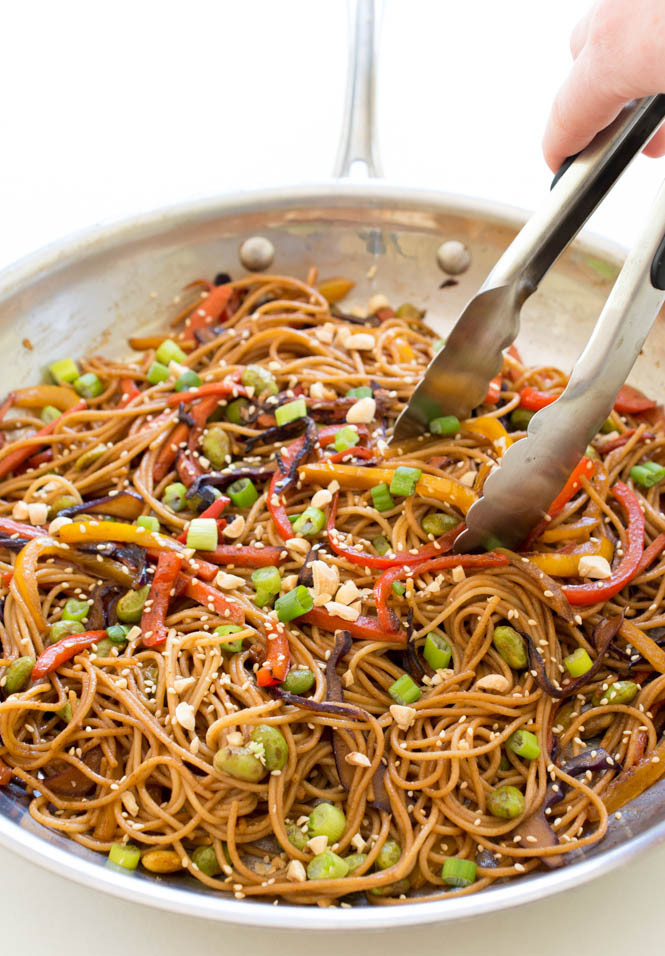 Chinese Vegetable Noodles Recipe
 Rainbow Ve able Noodle Stir Fry
