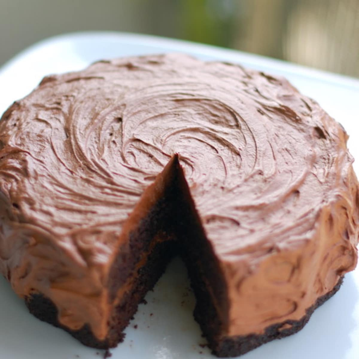 Chocolate Cake With Buttercream Frosting
 Double Chocolate Cake with Buttercream Frosting Recipe