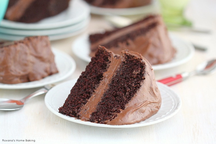Chocolate Cake With Buttercream Frosting
 Chocolate cake with chocolate buttercream frosting recipe