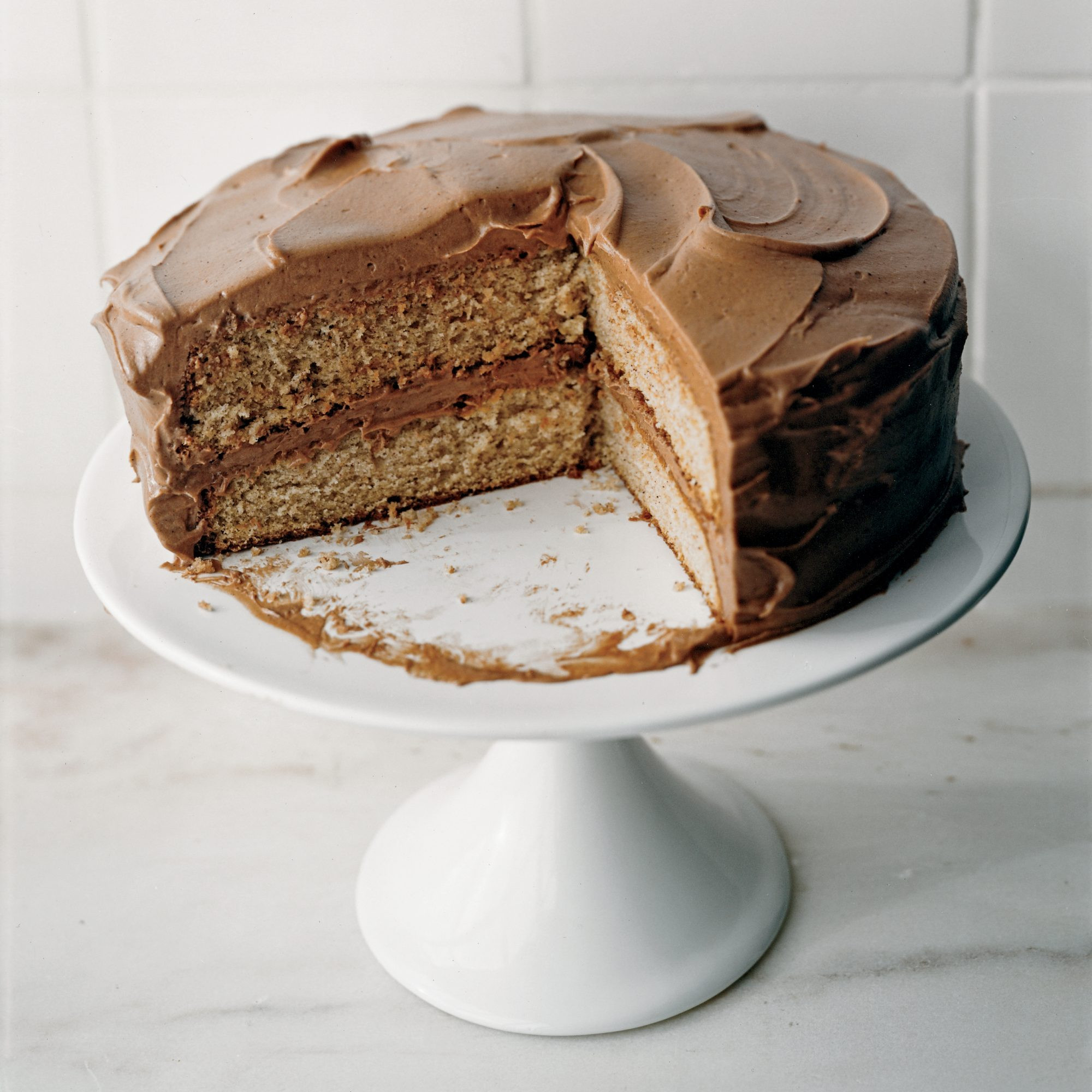 Chocolate Cinnamon Cake
 Cinnamon Cake with Chile Chocolate Buttercream Recipe