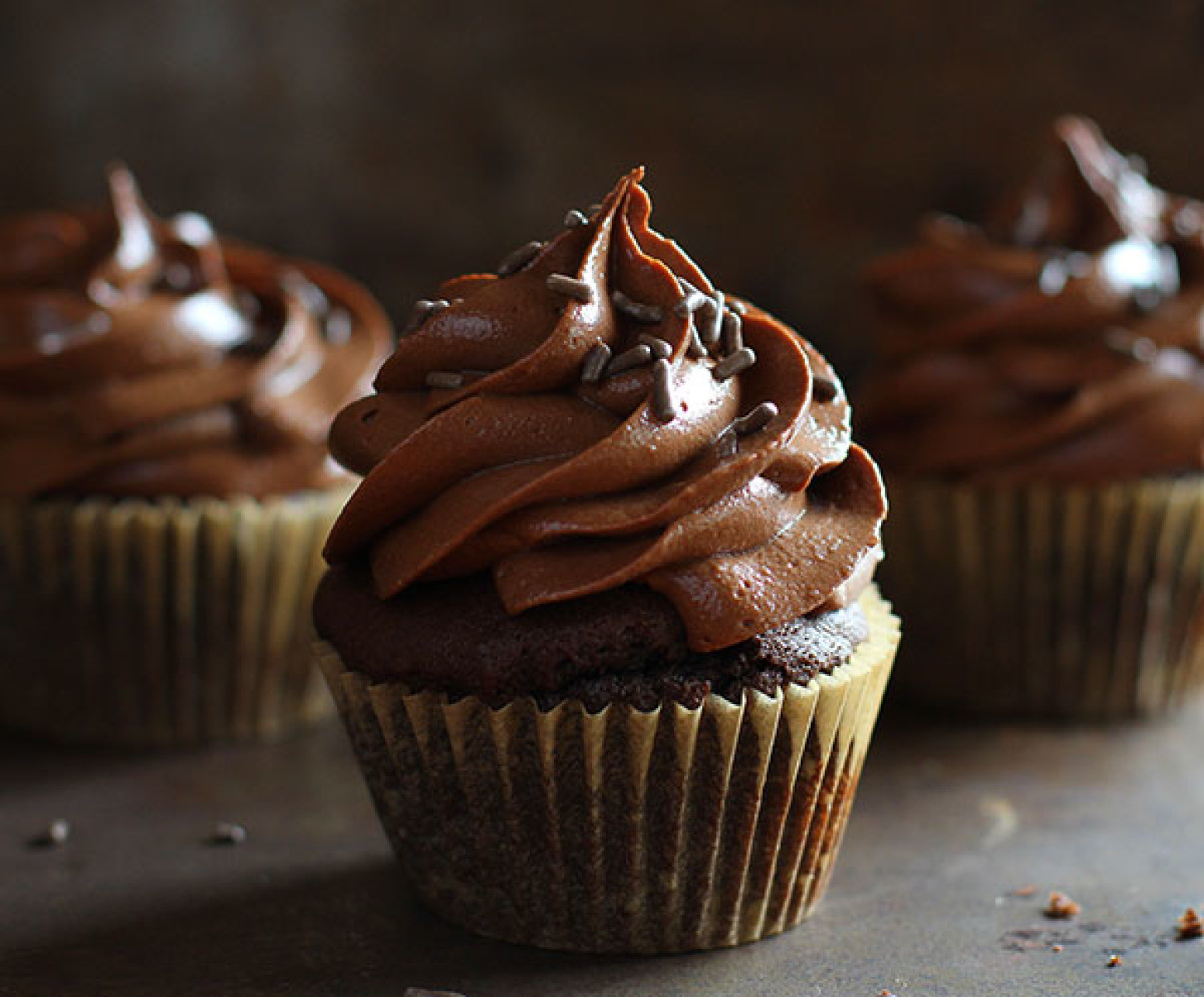 Chocolate Cupcakes With Cream Cheese Frosting
 Ultimate Chocolate Cupcakes with Ultimate Chocolate Cream