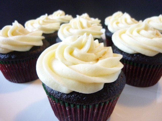 Chocolate Cupcakes With Cream Cheese Frosting
 Chocolate Stout Cupcakes with Cream Cheese Frosting