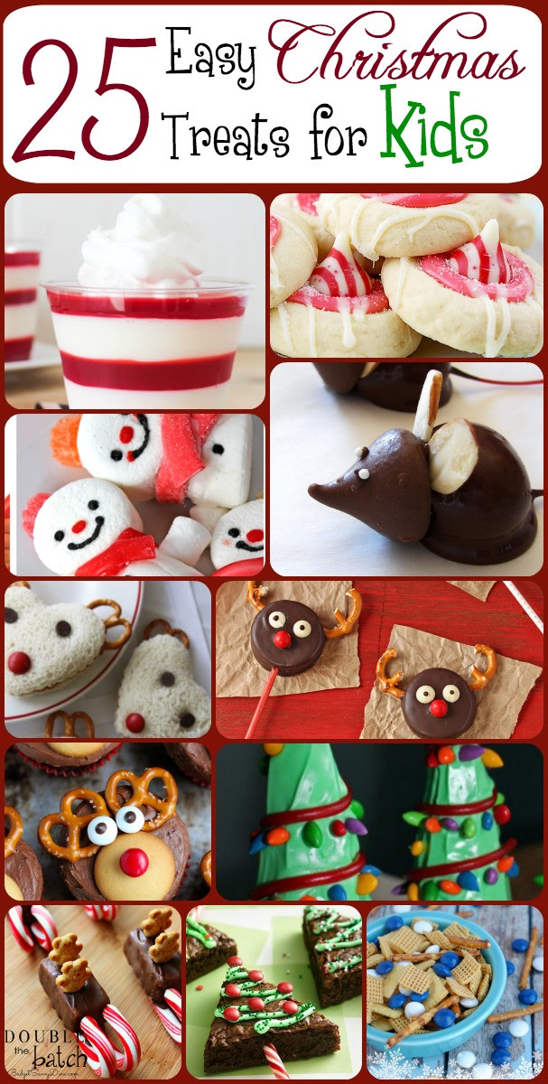 Christmas Appetizers For Kids
 25 Easy Christmas Treats For Kids – Christmas Treat Ideas