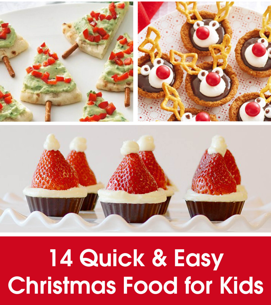 Christmas Appetizers For Kids
 QUICK & EASY CHRISTMAS FOOD FOR KIDS