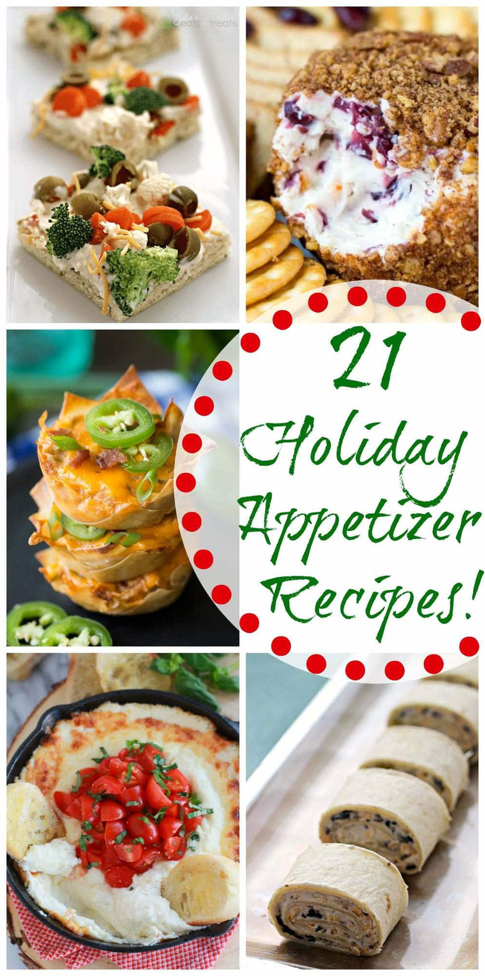 Christmas Appetizers Ideas
 21 Holiday Appetizer Recipes Giveaway Julie s Eats