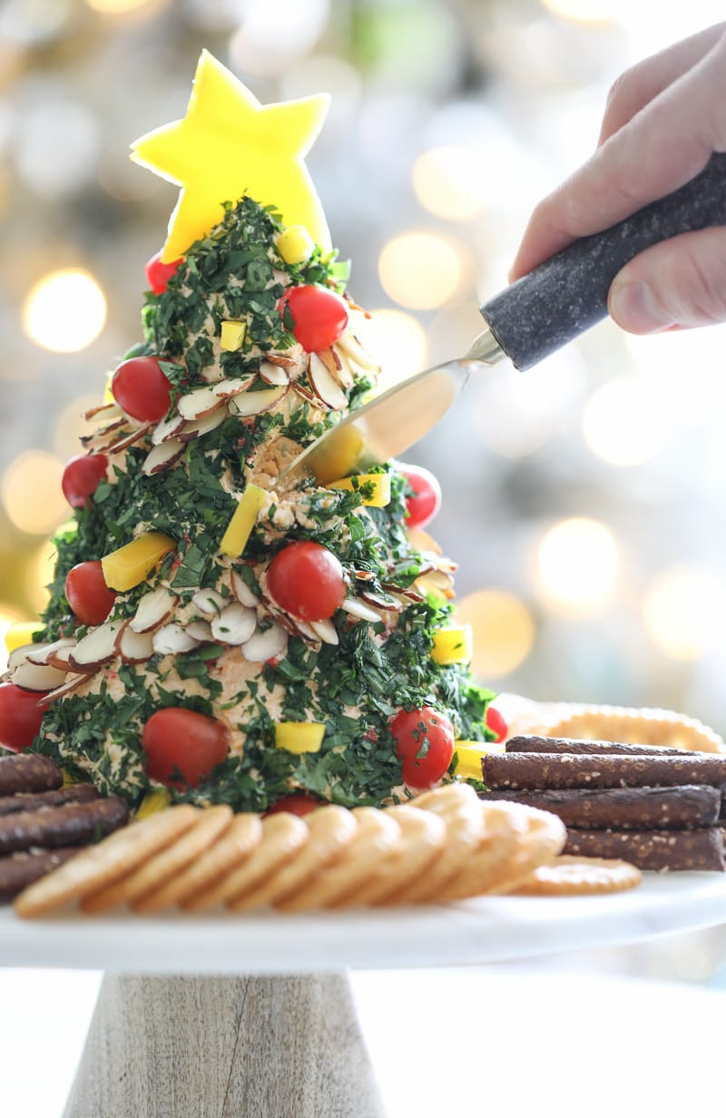 Christmas Appetizers Recipes
 A Festive Christmas Tree Cheese Ball Appetizer Recipe