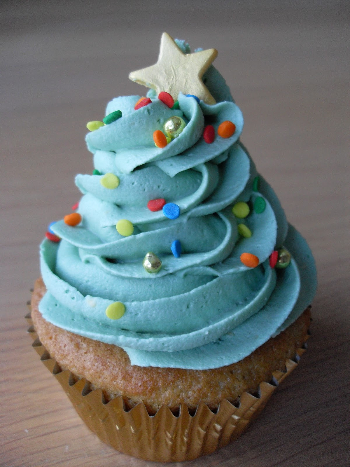 Christmas Tree Cupcakes
 Christmas Tree Cupcakes