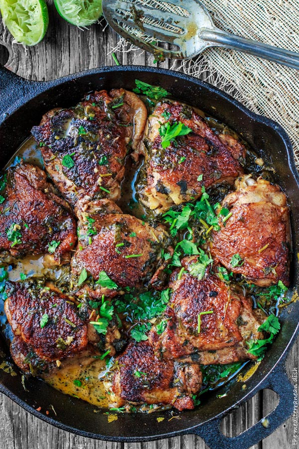 Cilantro Lime Chicken Thighs
 Shapeshifting Twists Turns and a Frumpy Birthday