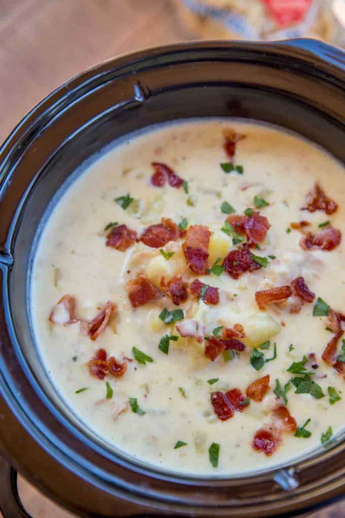 Clam Chowder Recipe Slow Cooker
 Slow Cooker Clam Chowder Dinner then Dessert