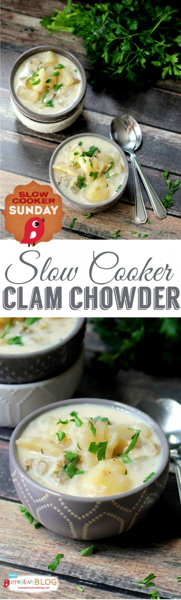 Clam Chowder Recipe Slow Cooker
 Slow Cooker Clam Chowder Today s Creative Life