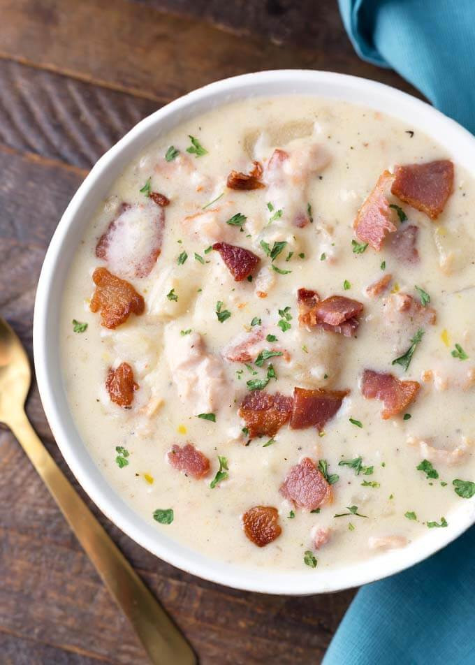 Clam Chowder Recipe Slow Cooker
 Slow Cooker Clam Chowder