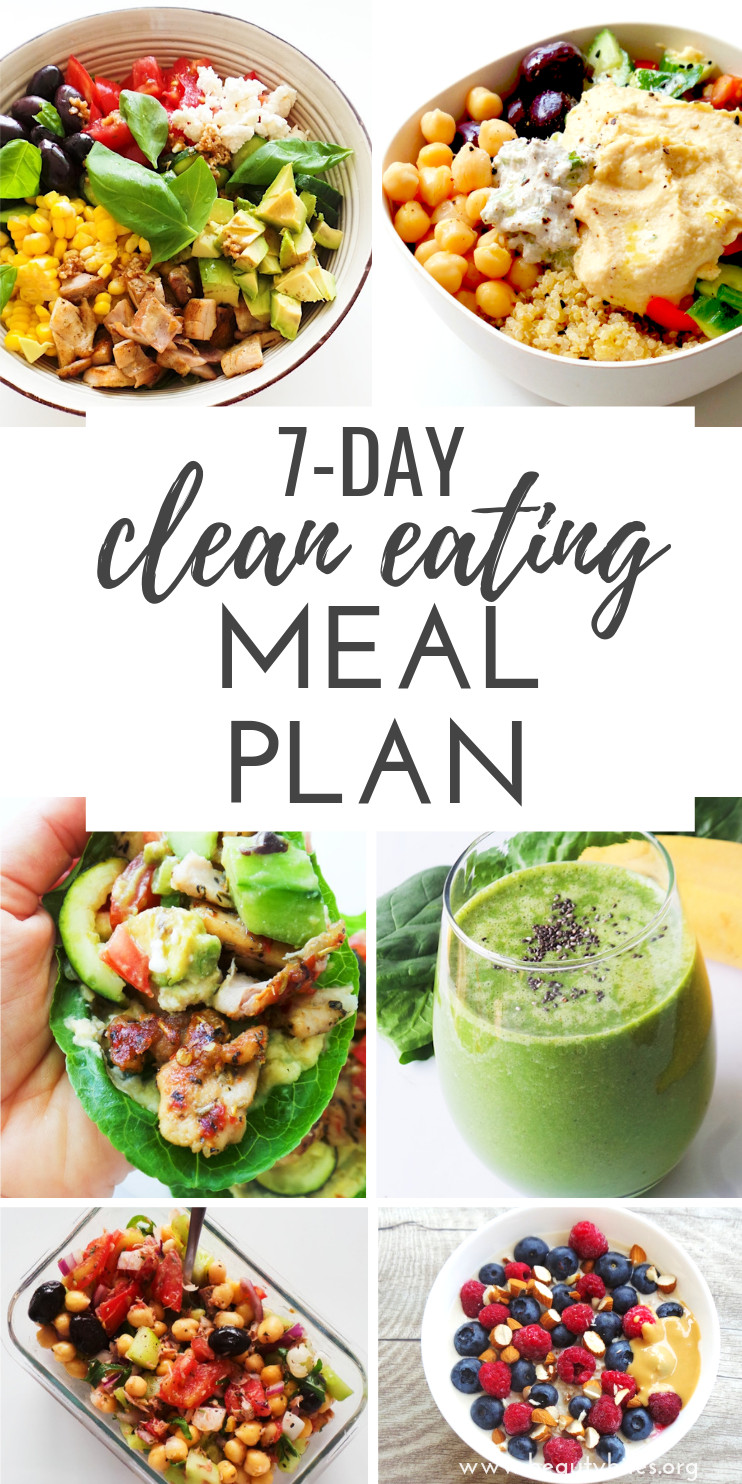 Clean Eating 7 Day Meal Plan
 7 Day Clean Eating Challenge & Meal Plan 3 Beauty Bites