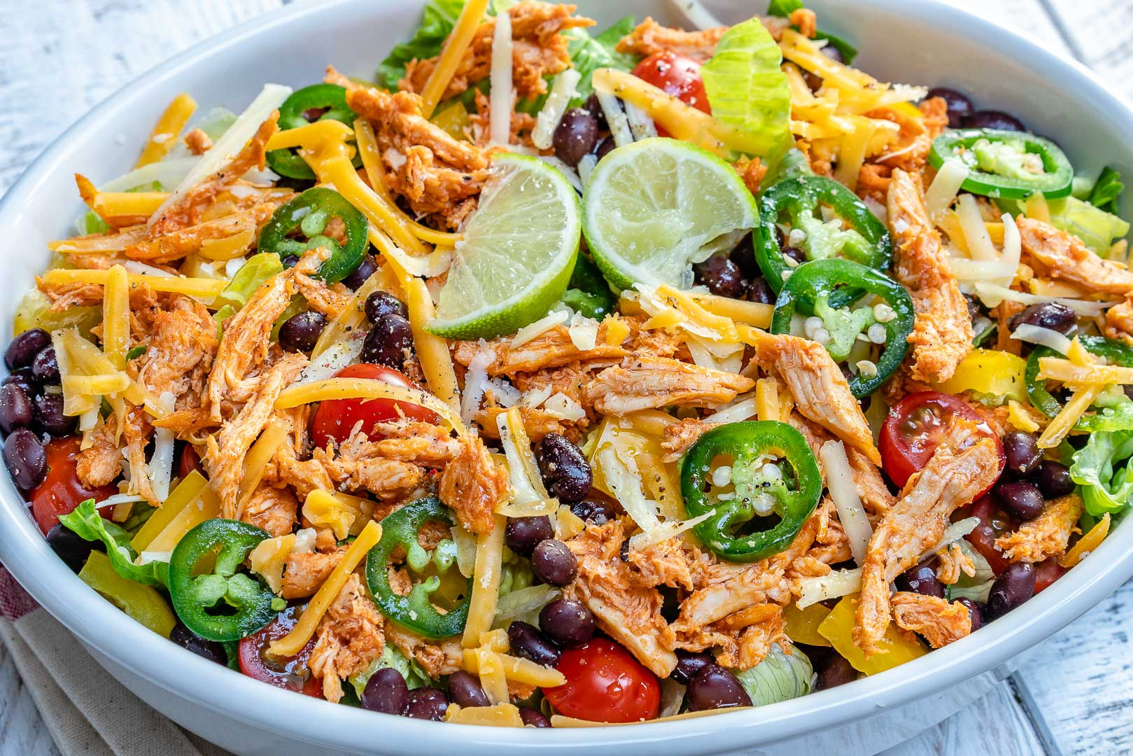 Clean Eating Chicken Salad
 This Clean Buffalo Chicken Salad is Exploding with Flavor