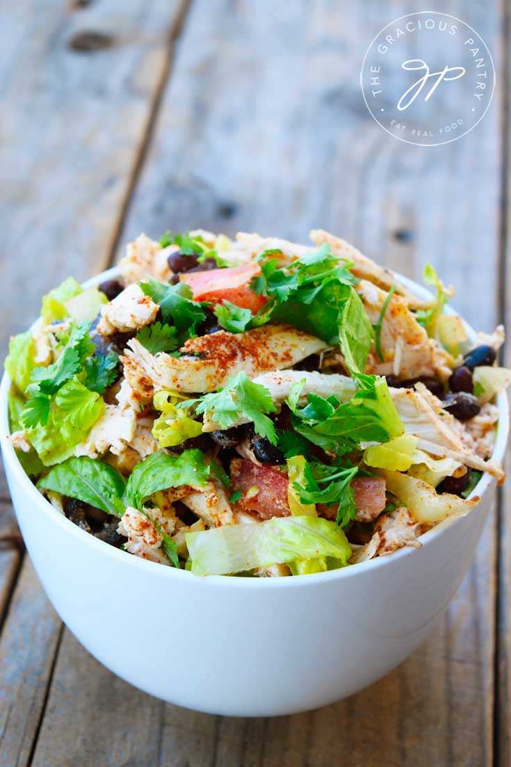 Clean Eating Chicken Salad
 Mexican Style Chicken Salad Recipe