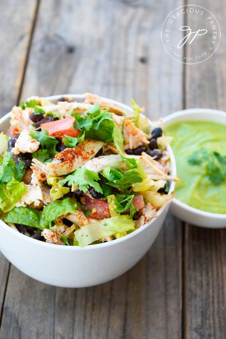 Clean Eating Chicken Salad
 Mexican Style Chicken Salad Recipe