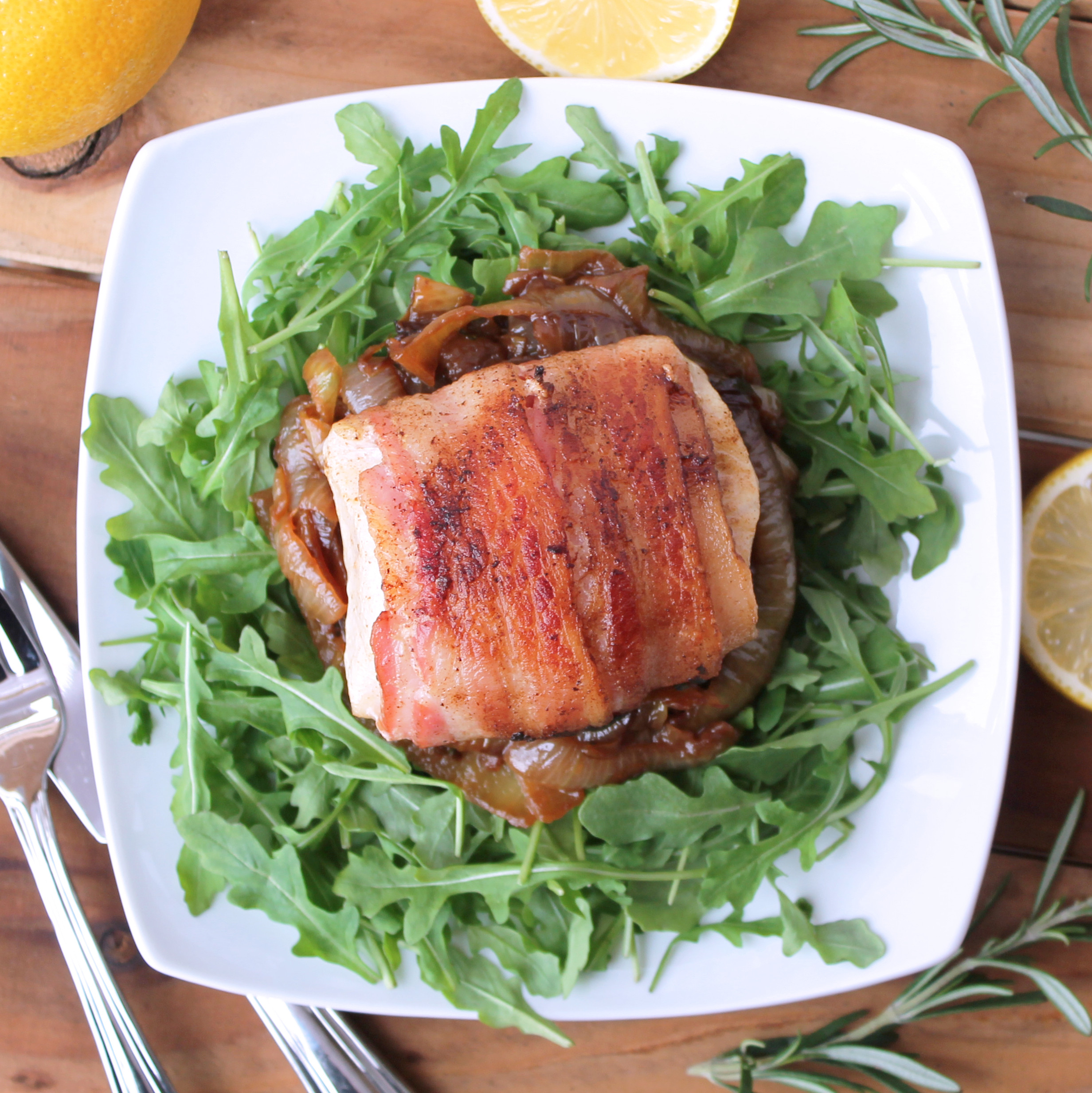 Cobia Fish Recipes
 Bacon wrapped Cobia Fillets with Rosemary Caramelized