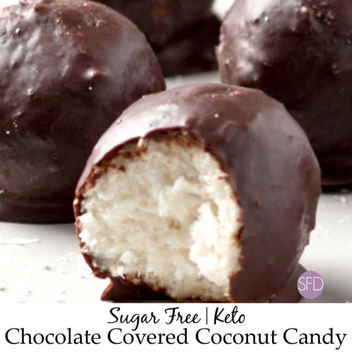 Coconut Candy Recipes
 Sugar Free Keto Chocolate Covered Coconut Candy THE