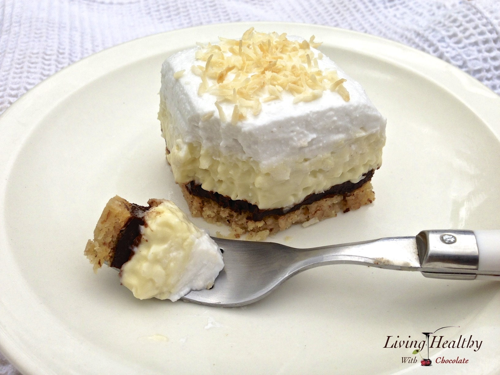Coconut Cream Recipes Paleo
 Paleo Coconut Cream Pie Living Healthy With Chocolate