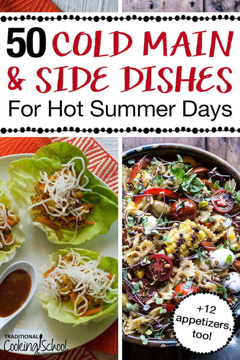 Cold Main Dishes
 50 Cold Main Dishes & Cold Side Dishes for Hot Summer Days