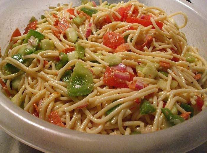 Cold Spaghetti Salad
 Cold Spaghetti Salad Recipe