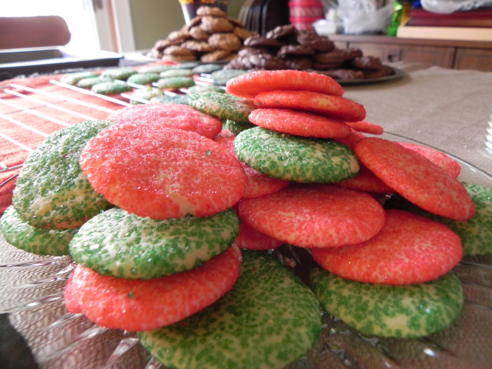 Colored Sugar Cookies
 Last Minute Holiday Colored Sugar Cookies – The Adirondack