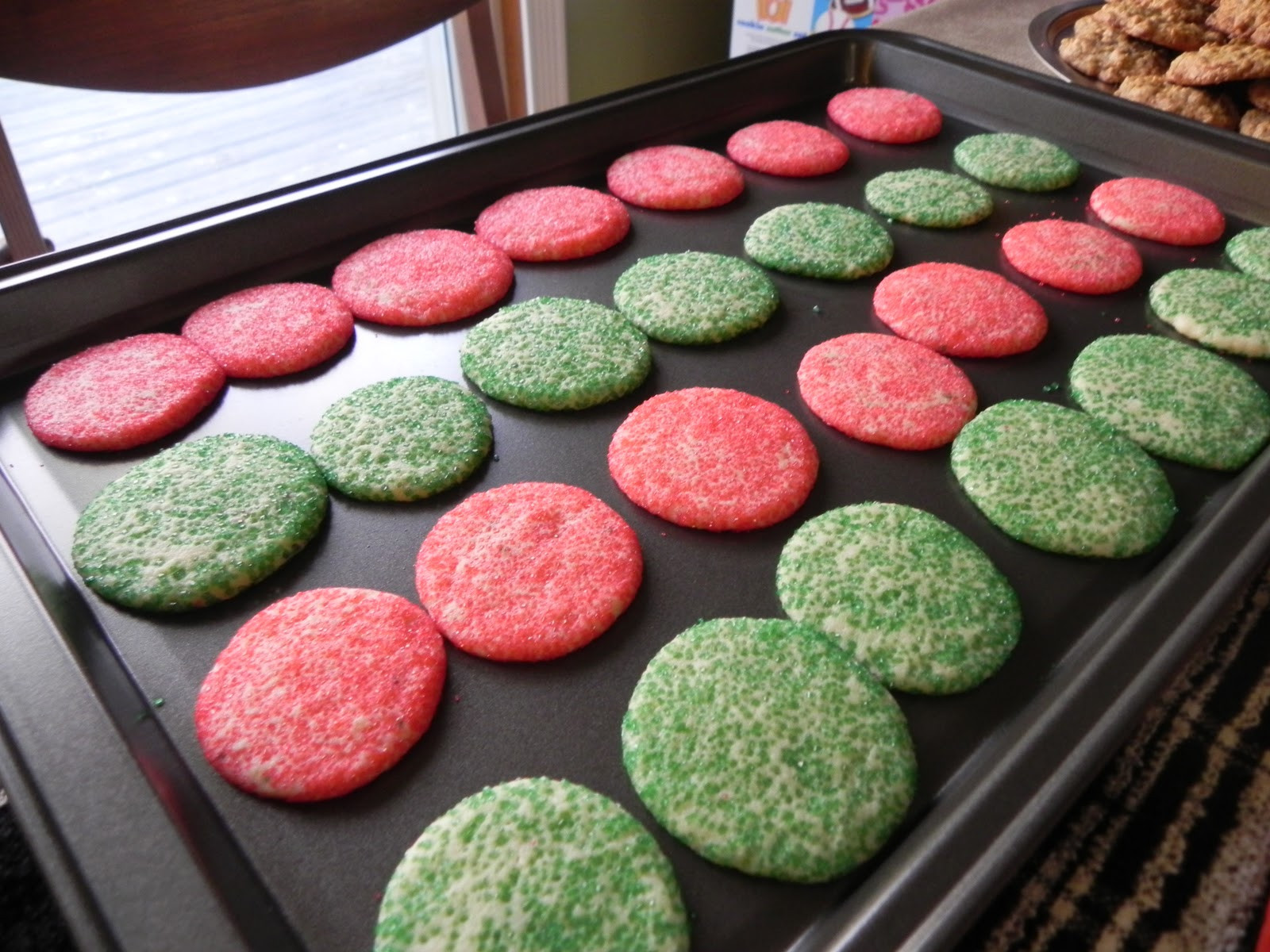 Colored Sugar Cookies
 Last Minute Holiday Colored Sugar Cookies – The Adirondack