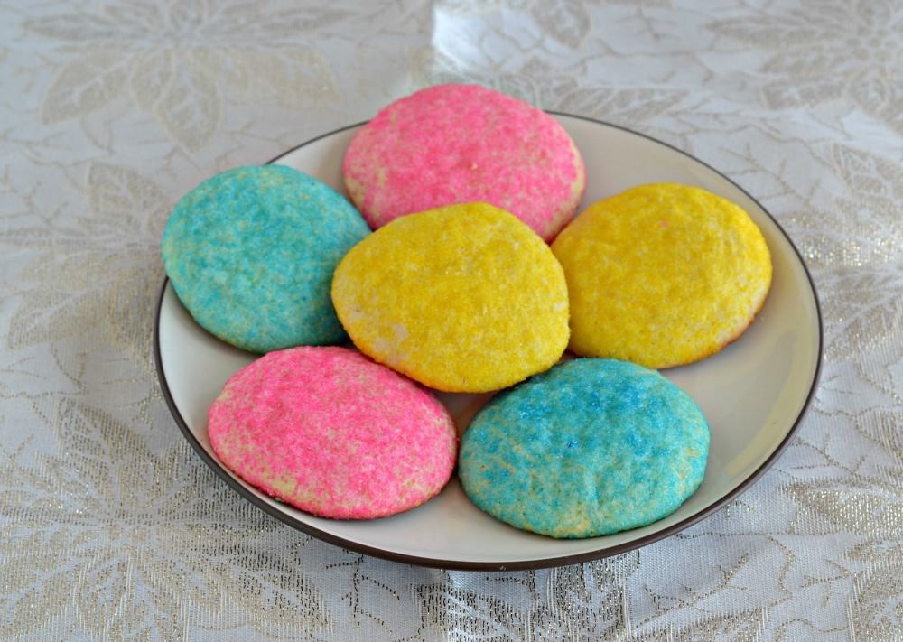 Colored Sugar Cookies
 Almond Sugar Cookies Hezzi D s Books and Cooks
