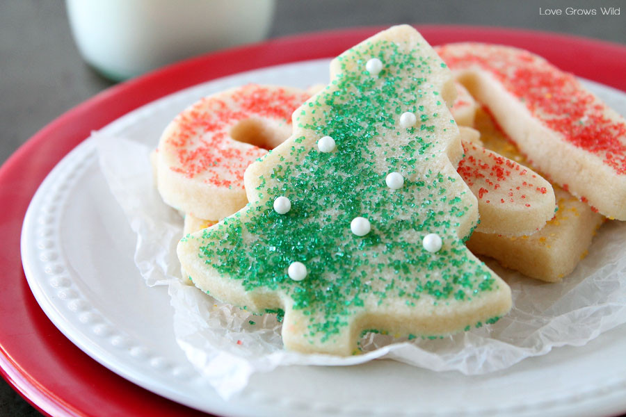 Colored Sugar Cookies
 11 Easy Christmas Sugar Cookies Recipes & Decorating