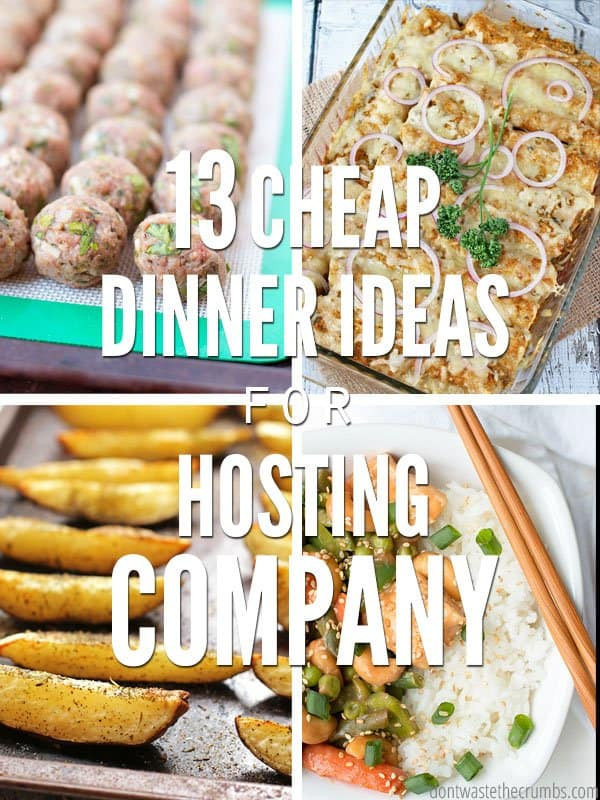 Company Dinner Ideas
 13 Cheap Dinner Ideas for Hosting pany on a Bud