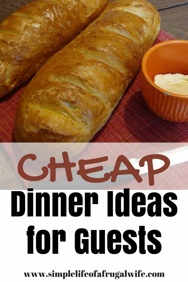 Company Dinner Ideas
 10 Cheap Dinner Ideas for Guests