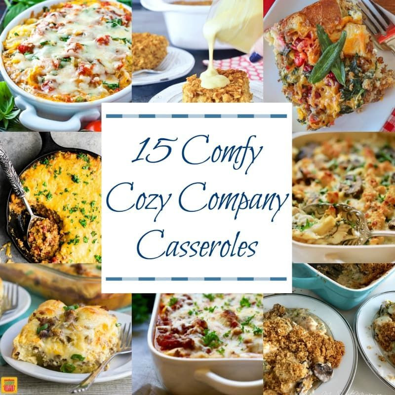 Company Dinner Ideas
 15 fy Cozy pany Casseroles