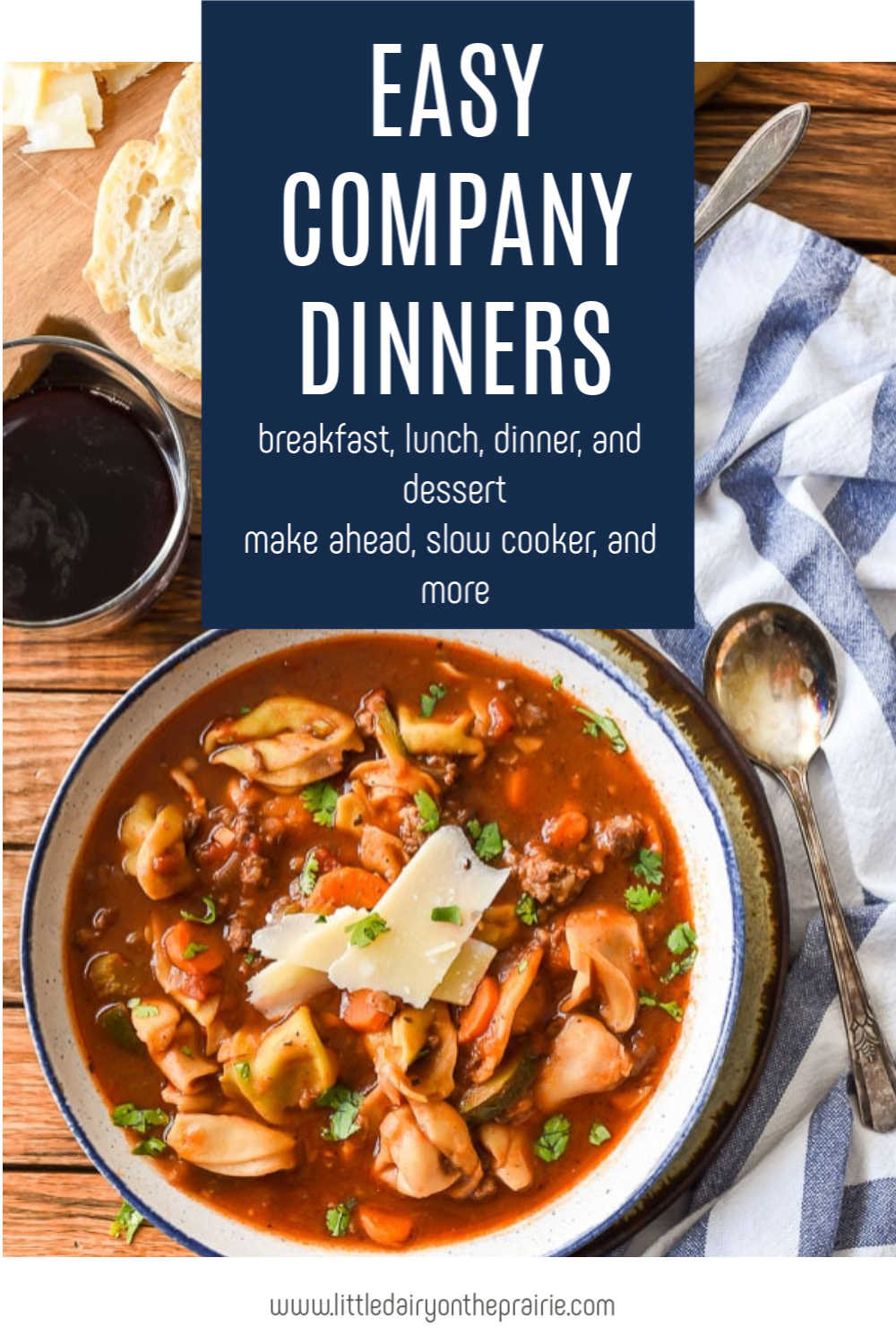 Company Dinner Ideas
 Easy pany Dinners is a has over 20 recipes for
