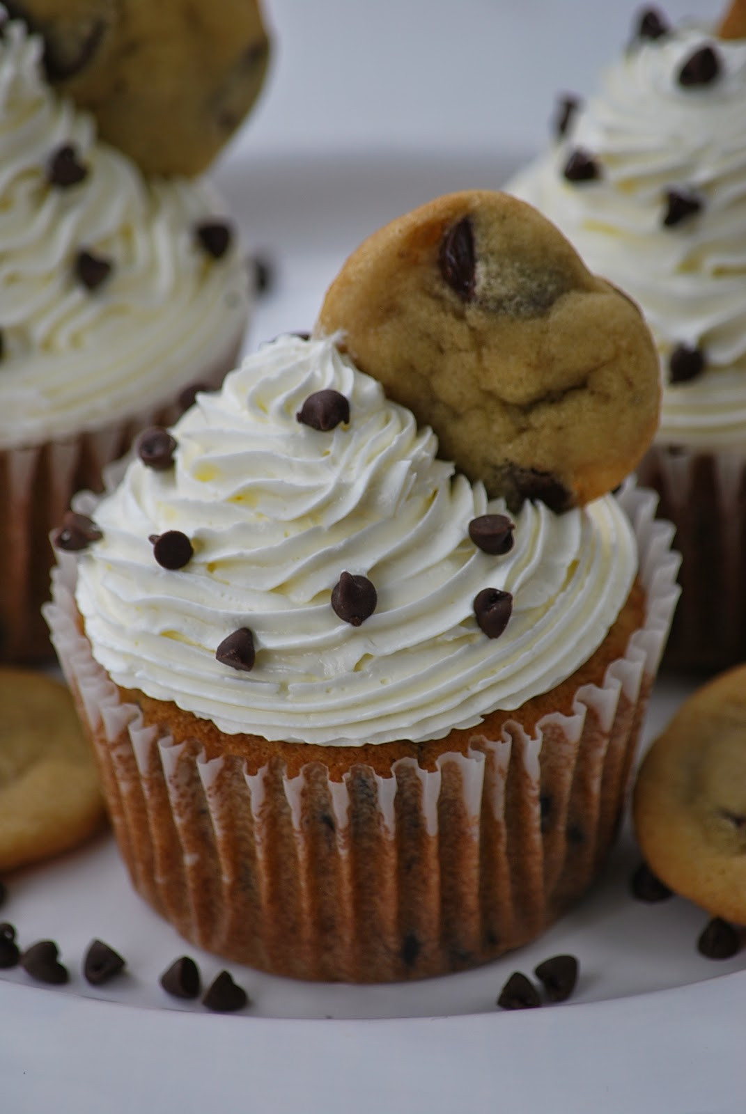 Cookie And The Cupcakes
 My story in recipes Chocolate Chip Cookie Dough Cupcakes