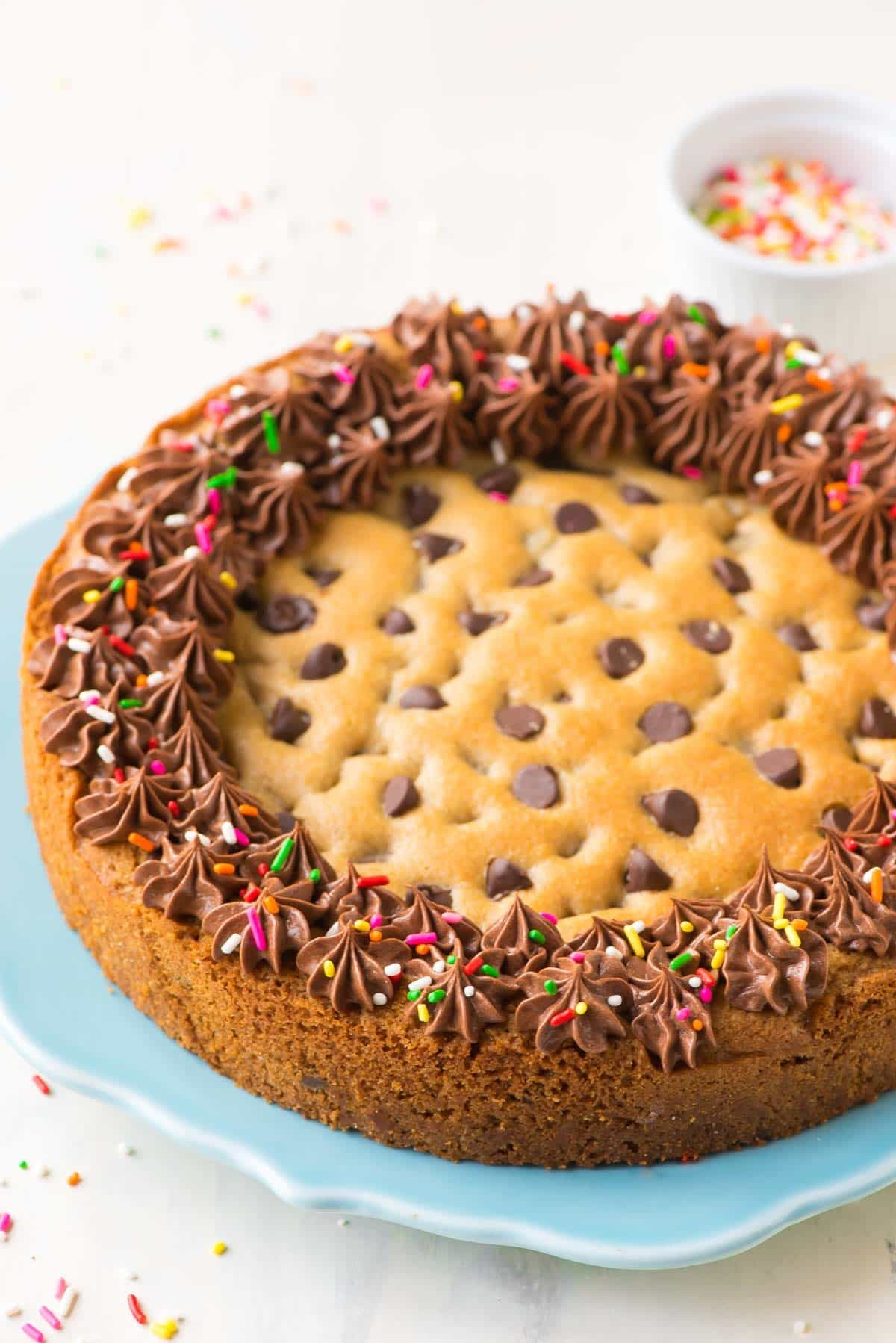 Cookie Cake Recipe
 Cookie Cake Easy Recipe from Scratch WellPlated