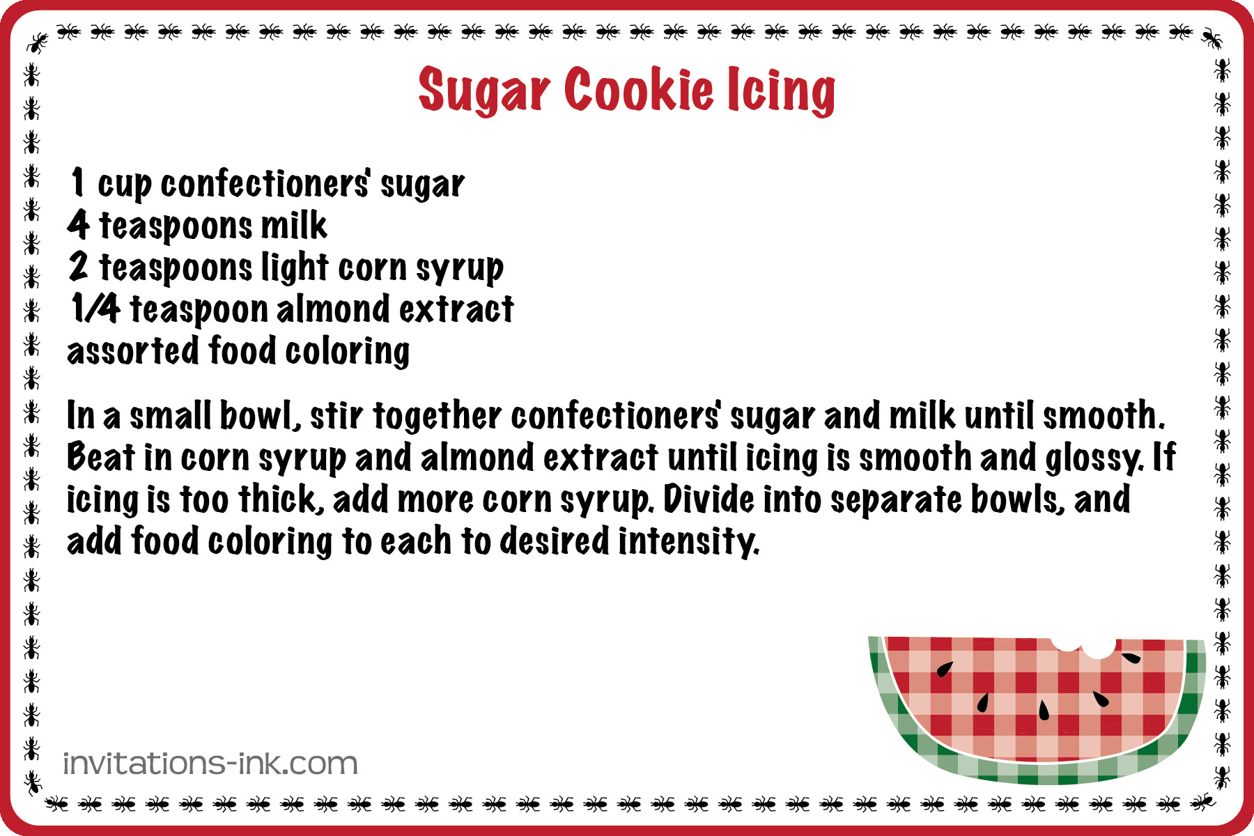 Cookie Frosting Recipes
 frosting recipe sugar cookies