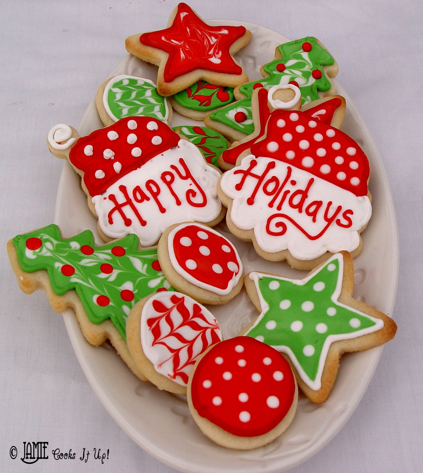 Cookie Frosting Recipes
 Christmas Sugar Cookies with Glaze Icing