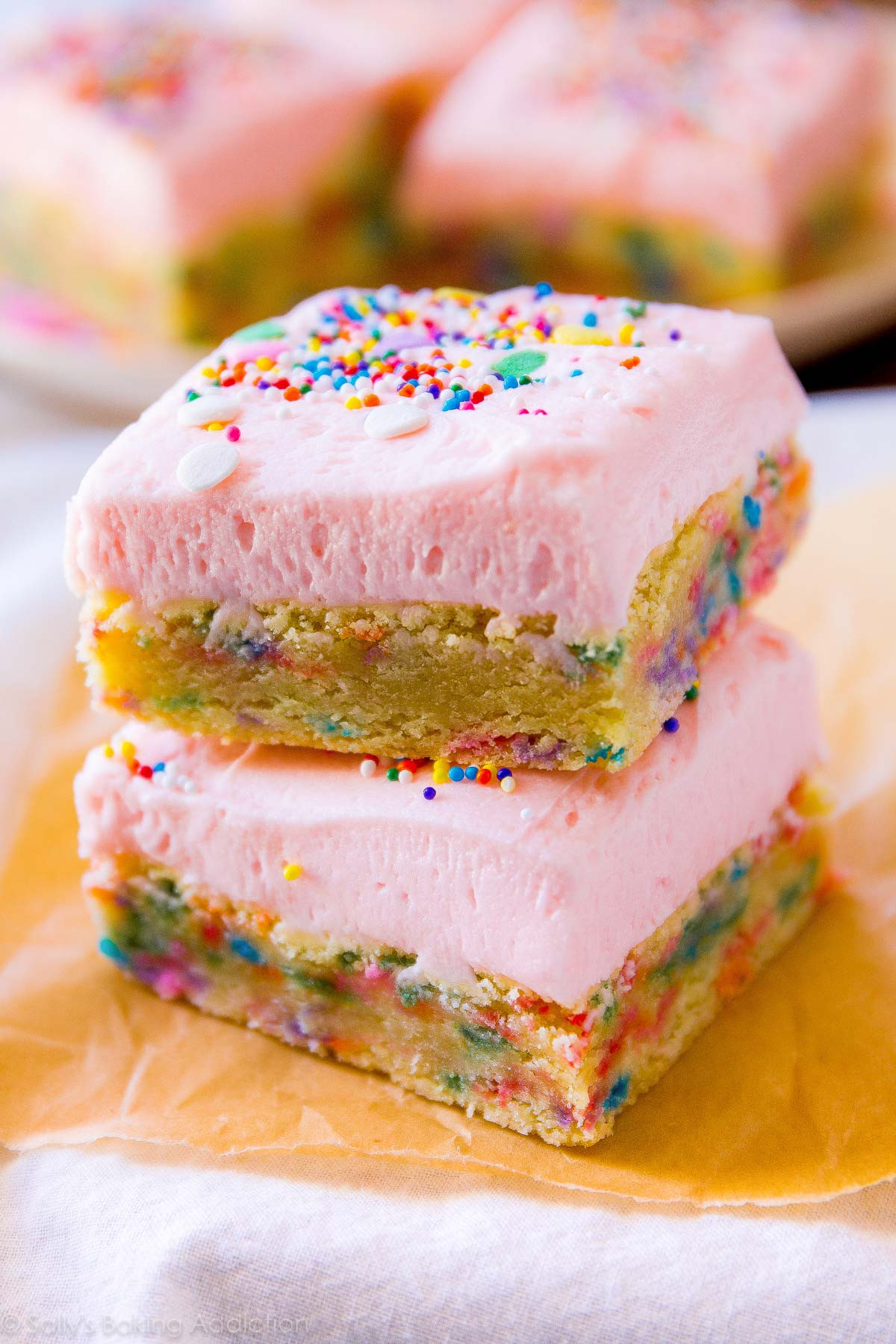 Cookie Frosting Recipes
 Frosted Sugar Cookie Bars Sallys Baking Addiction