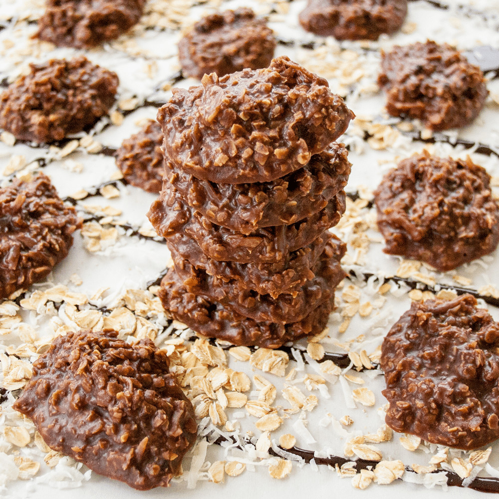 Cookies Without Butter
 Chocolate No Bake Cookies without peanut butter
